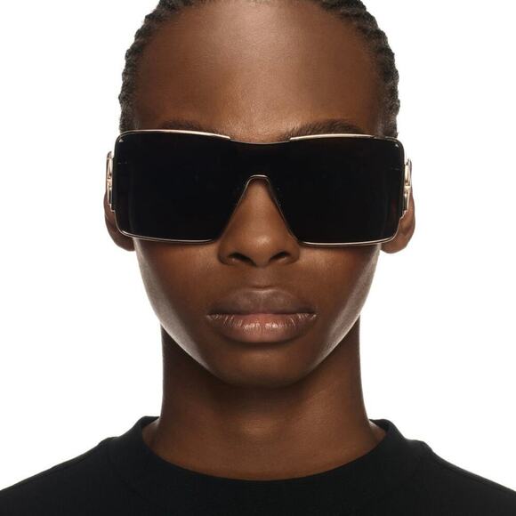 Off-White Black and Silver Sunglasses - Picture 10 of 11